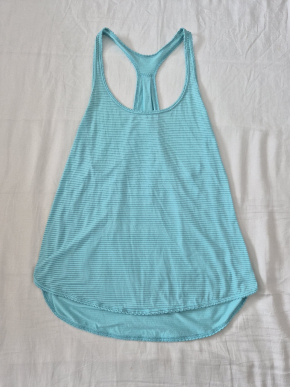 Lululemon 105 F Singlet *Silver Heathered Angel Blue